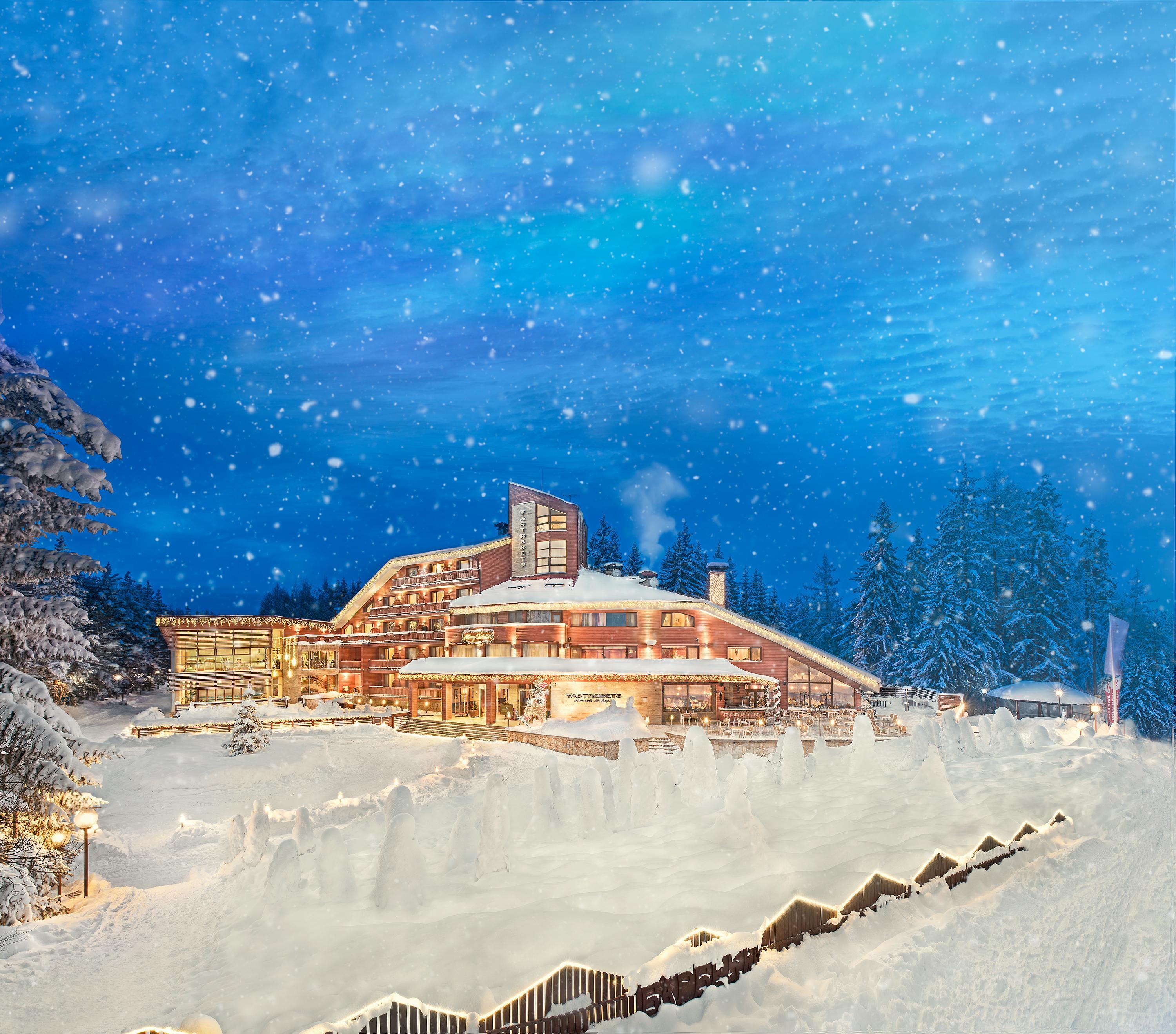 Hotel Yastrebets Wellness & Spa Boroveț Exterior foto