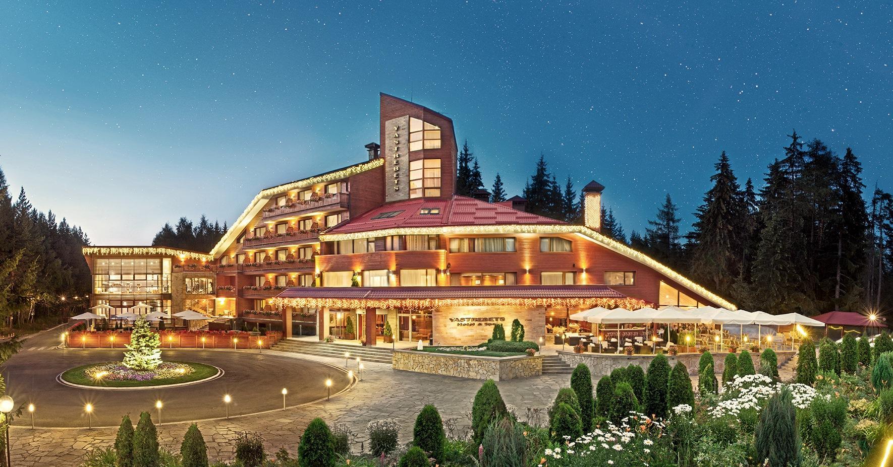 Hotel Yastrebets Wellness & Spa Boroveț Exterior foto