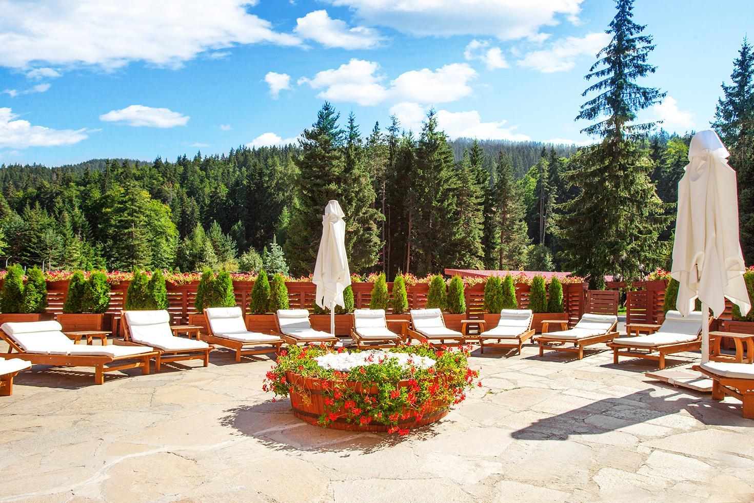 Hotel Yastrebets Wellness & Spa Boroveț Exterior foto