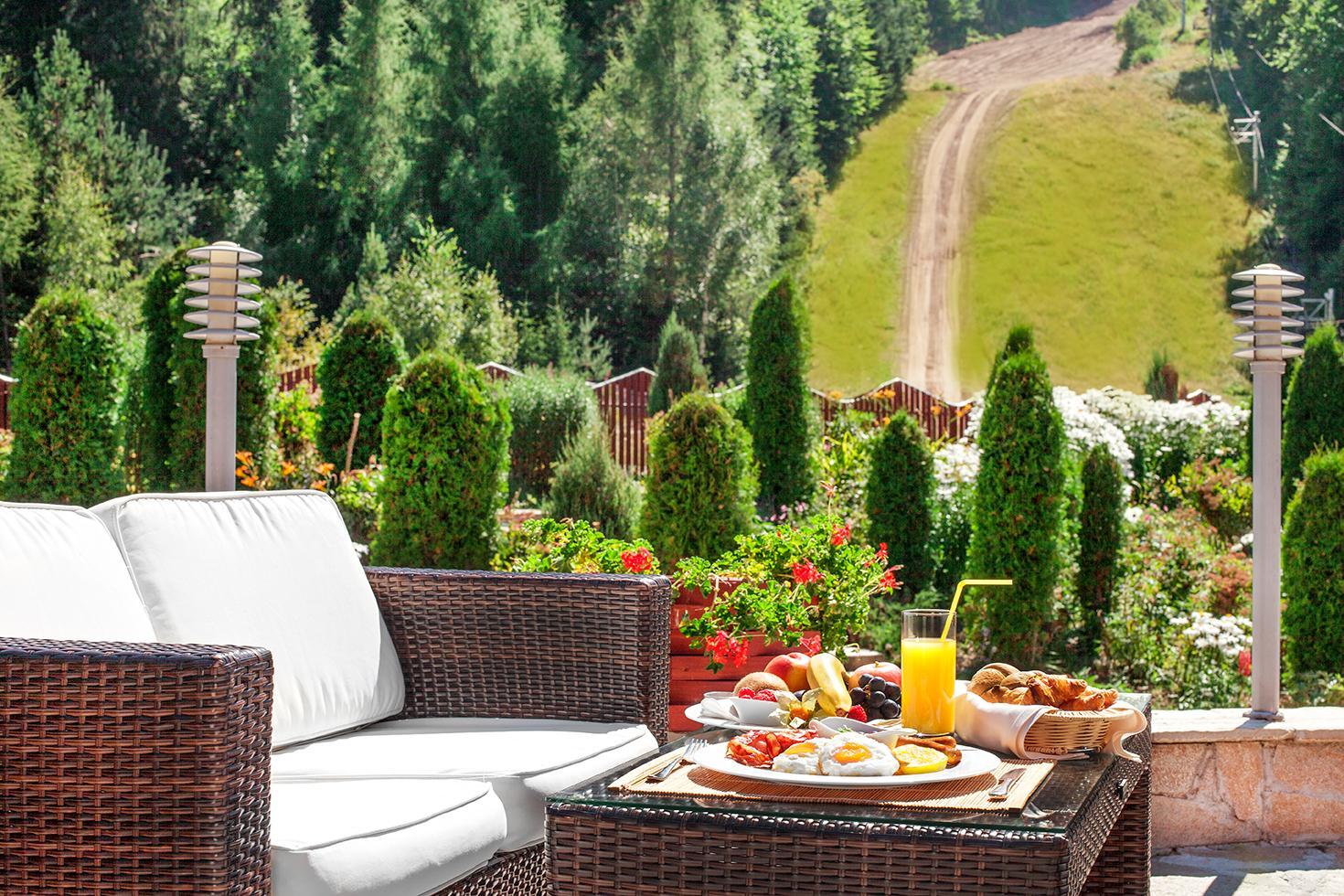 Hotel Yastrebets Wellness & Spa Boroveț Exterior foto