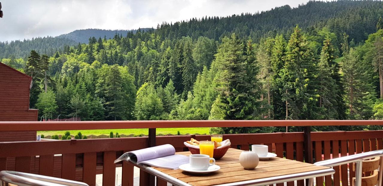Hotel Yastrebets Wellness & Spa Boroveț Exterior foto