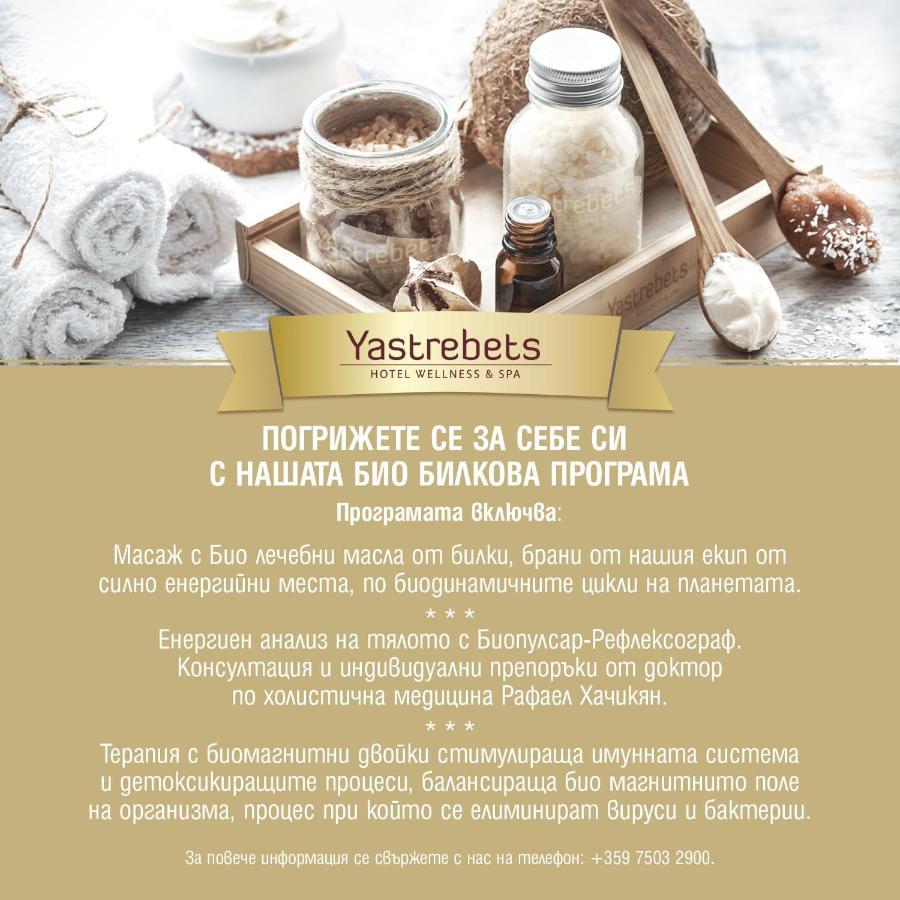 Hotel Yastrebets Wellness & Spa Boroveț Exterior foto